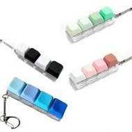 Keyboard Key Toys, Keychains, Stress-Relieving Gifts For Adults, Adult Keyboard Key Decompression To
