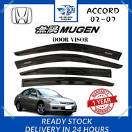 Honda Accord 2003 2004 2005 2006 2007 Mugen Door Visor Air Press Sun Visor (1set/4pcs)