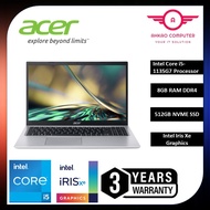 Acer Aspire 5 A515-56-51R8 15.6'' FHD Laptop Pure Silver ( I5-1135G7, 8GB Ram, 512GB SSD, Intel, W11