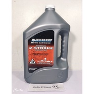 QUICKSILVER MARINE LUBRICANT PREMIUM 2 STROKE ENGINE OIL NMA/BLA TC-W3 OUTBOARD BOAT / 2T ENGINE OIL