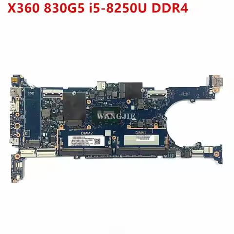 Laptop Motherboard L56430-601 L56431-601 L56432-601 6050A3049801 For HP EliteBook X360 830 G5 Mainbo