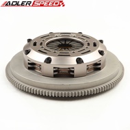 ADLERSPEED SPRUNG CLUTCH TWIN DISC KIT + FLYWHEEL FOR 1995-2004 TOYOTA TACOMA 3.4L V6 2WD 4WD
