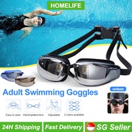 Prescription Swimming Goggles Anti-fog UV Underwater Degree Glasses Diving Adjustable Waterproof Swi