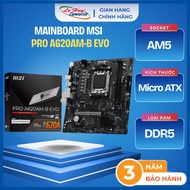 MSI PRO A620AM-B EVO AM5 DDR5 Mainboard - Genuine Product