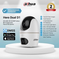 DAHUA WIRELESS CCTV CAMERA hero D1 DH-H3D-3F | 3MP-3MP INDOOR DUAL LENS PAN/TILT SMART WIFI CCTV - C