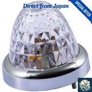 Jet Inoue Truck Accessories Bus Marker Lamp G-1 Type Clear Plastic Lens 1 Piece [Direct from Japan]