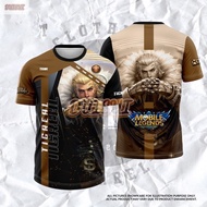 Summer Round Neck Outfit Full Sublimation Mobile Legends 3D T Shirt Fanny Gusion Hayabusa