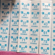 mainan anak lotre cabut isi 2000 kupon