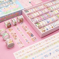 Chookyy 100Rolls/Set Washi Tape Kartun Sastra Scrapbooking Gadis Hati