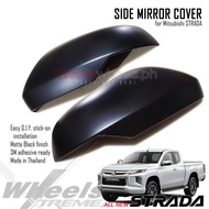 Strada / Triton 2019 to 2023 Side Mirror Cover Matte Black ( strada Accessories )
