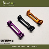 CS168ph Union Jack Front Light Adapter Brompton Bicycle Parts & Accessories