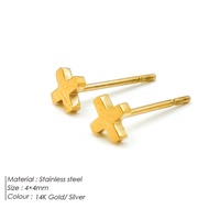 NFFT Plating 14K Gold Earrings
