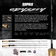 BC & SPINNING RAPALA ODYSSEY SMALL STREAM SPECIAL FUJI ROD Spinning Rod Baitcasting Rod