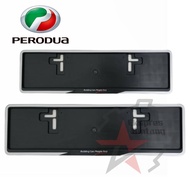 Perodua Number Plate Number Frame Myvi Bezza Aruz Ativa Alza Axia Viva Kelisa Kenari / Number Cover 