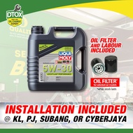 [Installation Provided] Liqui Moly ENGINE OIL SERVICE PACKAGE Liqui Moly Leichtlauf Performance 5W-3