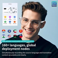 Bluetooth 5.4 AI Smart Translation Glasses AI Chat 160+ Languages, Photochromic Lenses, Eyewear for 