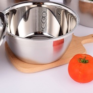 30-32CM BASKOM BESAR TINGGI DAN TEBAL BASKOM STAINLESS STEEL/BASKOM KOREA