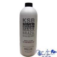 KASIBAO KSB BRAZIL ACAI BERRY Hydrolyzed KERATIN Steamer restores severely damaged hair 1000ml - TN