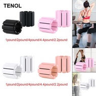 TENOL 2Pcs Wearable Weights Arm Weights Adjustable Wrist Weights for Women Men Walking Yoga Strength