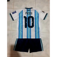 Boys' messi clothes | Argentina MESSI children's Jersey, World Cup football shirt | ARGENTINA MESSI 