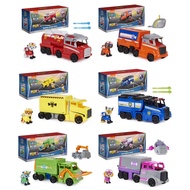 Paw Patrol Big Truck Pup’s Chase, Marshall, Rocky, Skye,Rubble, Zuma Transforming Toy Trucks