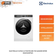 Electrolux 13/9KG UltimateCare 700 Washer Dryer EWW1343R7WC SensorWash IntelliQuick EWF1343R7WC Mesi