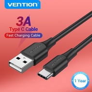 Vention USB Type C Cable 3A Fast Charging Cable Compatible With Samsung Xiaomi