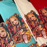 【 ZOO TOYS  玩具店 】 Rockin'Jelly Bean ROLLER BOOGIE NIGHT T-SHIRT 小丑女 短TEE