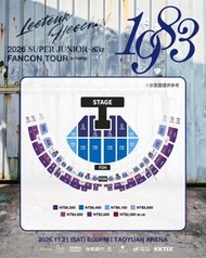 SUPER JUNIOR-83z Leeteuk Heechul 2026 台北演唱會門票