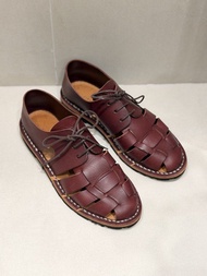 A beautiful store x Steve Mono 西班牙鞋 sandals, 暗紅色，38號，包SF