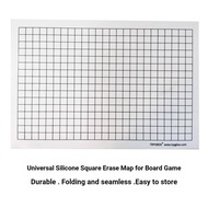Board Game Accessories TRPG Running Team Rewritable Silicone Blank Checkerboard Map Mat DND COC Boar