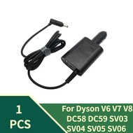 Hot 26.1V Car Charger Power Adapter for Dyson V6 V7 V8 DC59 DC62 Vacuum Cleaner Accessories 1.8M Car