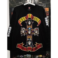 Guns n'roses Guns n'roses Pure Cotton Printed Rock Long Sleeve t-Shirt