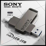 16TB SONY USB PenDrive High Speed Type C Flash Drive 8TB Metal Pendrive 1TB 2TB Portable Memoria USB