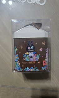 Labubu Godiva Chocolate Collector's tin box keychain