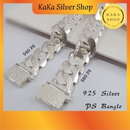 New Design Original 925 Silver (540/580 PS) Bracelet Bangle For Men | Gelang Tangan Lelaki Perak 925 | Ready Stock