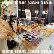 DIY Acrylic Cabinet Donuts / Cupcake / Pastries / Breads Acrylic Display Rack / Bekas Kuih / Burgers