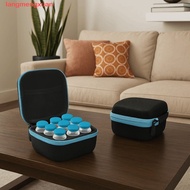 LANGMENGXUAN 9 Vials Storage Case, Waterproof Large Capacity Insulin Organizer, Practical EVA 10ML W