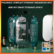 Portable Travel Jewellery Box Earrings Storage Box Necklace Jewellery Multilayer Accessories Jewelle