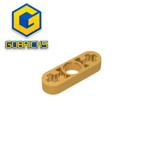 Building Blocks Gobricks GDS-689 Technical, Liftarm Thin 1 x 3 - Axle Holes compatible with lego 663