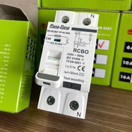 RCBO circuit breaker - Rang Dong anti-shock circuit breaker 20A, 25A, 32A, 40A, 50A