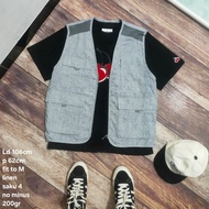 VS8 vest tactical fishing zone for man size M linen multi pocket men women girls unisex casual casua