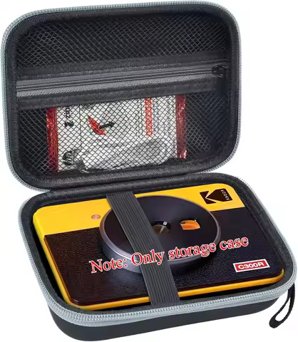 （CASE ONLY)Print Camera Case for Kodak Mini Shot 3 Retro 4PASS Wireless Instant Camera & Photo Print