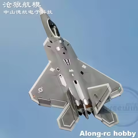 Freewing RC 80mm EDF F-22 Raptor Electric RC Jet Plane 6S PNP Kit+servo Retractable Landing Gear F22