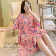 HUNTING LINEN DRESS Delivered Always WEAR AT HOME DRESS FOR HOME WEAR VN108 FREESIZE