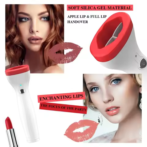 Silicone Lip Plumper Device Automatic Lip Plumper Electric Plumping Device Beauty Tool Fuller Bigger
