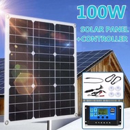 MODEL TERKINI 100W/60W SOLAR PANEL PANEL SURYA PEMBANGKIT LISTRIK TENAGA SURYA 60W SOLAR PANEL PANEL