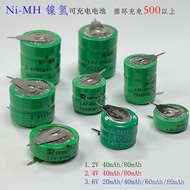 🔥Hi-M Ni-mh3.6V 2.4V 1.2V 40mAh 60mAh 80mAh Rechargeable Environmentally Friendly Water Battery