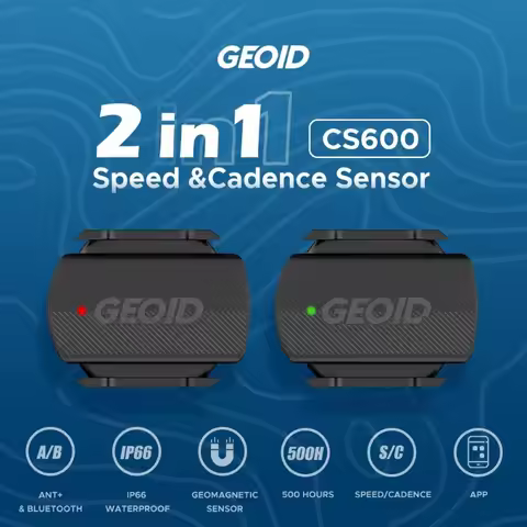 GEOID CS600 Speed Cadence Sensor IPX66 for Cycling Wireless Bike Computer For GARMIN Bryton Wahoo Ro