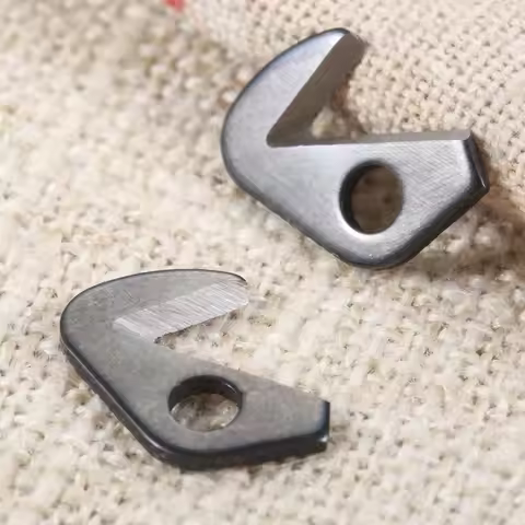 2pcs KS24 747 Trimming Thread Cut Knife Blade Sewing Machine Thread Cutter 747E For SIRUBA 737 747 7